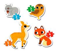 Forest Animals My First Puzzle 2-3-4-5pcs