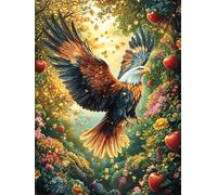 Forest Bald Eagle Rompicapo 300 Pezzi Per Regalo Di Battesimo Cartone Spesso Per Bambini Animals And Plants Tema Baby Per Attività Educativa Con Confezione Regalo Da Passatempo 300 PCS