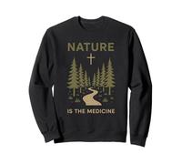Forest Bathing Mindfulness Walk Radicato Guarigione Natura Guaritore Felpa