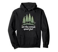 Forest Bathing Mindfulness Walk Radicato Guarigione Natura Guaritore Felpa con Cappuccio