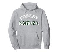 Forest Bathing, Natura e alberi, Giapponese, Verde All'aperto Felpa con Cappuccio