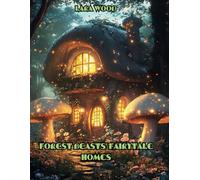 Forest Beasts' Fairytale Homes: Magical Coloring Adventures