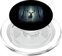 Forest Deer - Buck Caccia Amante Big Game Hunter PopSockets PopGrip per MagSafe
