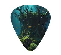 Forest Dream Core - Plettri per chitarra di dimensioni sottili, medie e spesse, set da 12 pezzi, adatti per chitarra elettrica e vari strumenti