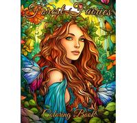 Forest Fairies Coloring Book