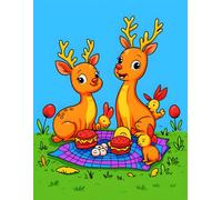 Forest Friends! A Coloring Book For Toddlers