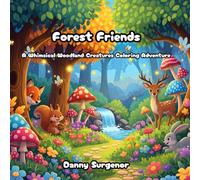 Forest Friends: A Whimsical Woodland Creatures Coloring Adventure