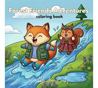 Forest Friends Adventures: Coloring Book