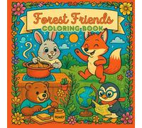 Forest Friends: Coloring Book