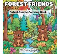 Forest Friends: Cute & Simple coloring book