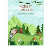 Forest Friends: Dot-to-Dot and Coloring Fun for Kids: Explore Forest and Mountain Animals with Engaging Activities for Ages 3-6