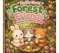 Forest Friends: Fluffy coloring book