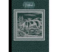 Forest Majesty: The Stag Notebook: A Bold Dark Green Lined Journal with Etched Stag Design for Thoughts, Goals & Reflections
