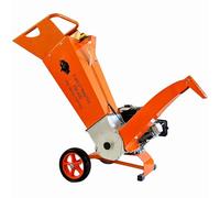 Forest Master FM14DD - Cippatrice professionale con kit di accessori per trinciatrice - Motore a benzina 14HP, avviamento elettrico, trucioli fino a 100 mm, lame reversibili, azionamento diretto