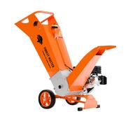 Forest Master FM18DDES trituratore professionale a benzina e trituratore da giardino, motore LCT 478cc, avviamento elettrico, rami fino a 125 mm, trasmissione diretta, coltello reversibile