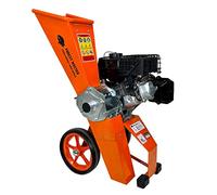 Forest Master FM6DDES-MUL 6HP trituratore per legno a benzina e trituratore da giardino con avviamento elettrico, trucioli di pacciamatura autoportanti fino a 50 mm, ideale per tutti i rifiuti verdi