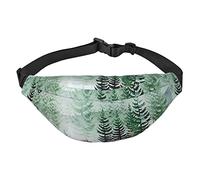 Forest Moose Landscape per donna Uomo Cintura regolabile casual per viaggi Escursionismo Marsupi