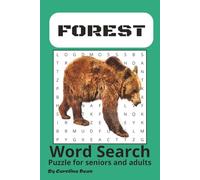 FOREST: Nature-Inspired Word Search Puzzles for Relaxation and Fun, A Beautiful Forest Journey Through Words and Puzzles. [6X9 inches, 100 pages].