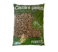FOREST Pellet per Manutenzione Stufa e Camino, 1.5 kg, Forma Cilindrica