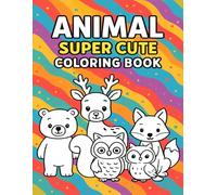 Forest & Pet Animals Coloring Book Realistic & Cute Creatures: Discover Birds, Ducks, Dogs, and More! Fun & Educational Pages for Kids Ages 2-4 to Boost Creativity and Fine Motor Skills