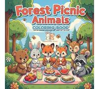 Forest Picnic Animals: forest picnic coloring pages