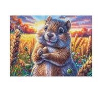 Forest Red Panda Puzzle 500 Pezzi Rompicapo Per Team Building Attività Di Gruppo Collaborazione E Divertimento Regalo Festa Aziendale 500 PCS