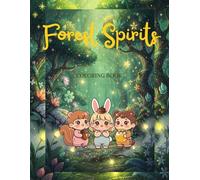 Forest Spirits: Coloring book