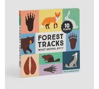 Forest Tracks: What Animal Am I? Lift-the-Flap Board Book