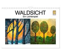 Forest view - A play of lights (Wall Calendar 2027 DIN A4 landscape), CALVENDO 1