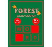 Forest Word Search: Fun Nature Animal Puzzle for Kids Ages 8-12