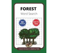 Forest Word Search Puzzle: A Forest Themed Word Find Puzzle for Adults, Seniors and Teens