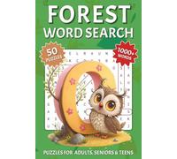 Forest Word Search Puzzle Book: 50 Easy-to-Read Puzzles about Forest, Nature, Wildlife, and More | 6x9 inches, 100 pages | Relax, Focus, and Recharge