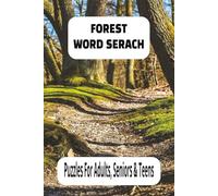Forest word search puzzle book: Word Search with easy to read print about Forest, Tree, jungle and more |6x9 inches, 110 pages |50+puzzles... gift for vacations, Holidays and free Times