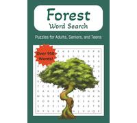 Forest Word Search Puzzle Book: Word Searched With Easy-to-Read Print about Forests, Trees, and More | 6 x 9 inches, 106 pages | 50+ Puzzles | Gift for Vacations, Holidays, and Free Time
