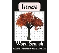 Forest Word Search Puzzle Book: Word Searches with Easy to Read Print about Forest, Nature, Ecology and More I 6x9 inches, 110 pages I 50+ Puzzles... Gift for Vacations, Holidays and Free Times