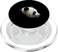 Foresta di animali selvatici a forma di testa di panda, arte cinese PopSockets PopGrip per MagSafe