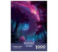 Foresta Fantastica Puzzles 1000 Pezzi Gioco Di Sfida Giocattolo Adulti E Oltre 12 Anni Percorso Magico Divertimento Famiglia Sfida Educativa Design Creativo Regalo Decorazione Casa 38x26cm/1000pcs
