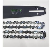 Foresta Guida + 2 catene motosega 76 entrainer 50 cm di taglio 0,325 ″ 0,058 ″ adatto per Oregon 208SLGK095 + 21LPX076E, 208VXLGK095 + 21LPX076E, 208PXBK095 + 21LPX0766666 E