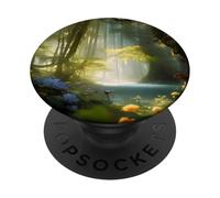 Foresta magica stravagante delle fiabe PopSockets PopGrip Adesivo