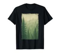Foresta mistica - Design naturale per i fan all'aperto Maglietta