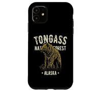 Foresta nazionale di Tongass, Alaska, USA, design: orso grizzly Custodia per iPhone 11