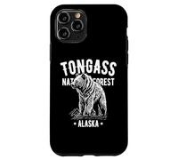 Foresta nazionale di Tongass, Alaska, USA, disegno di orso Custodia per iPhone 11 Pro