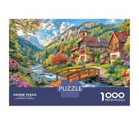 Foresta Nera_ Germania Puzzle 1000 Pezzi, Jigsaw Puzzle Per Adulti E Ragazzi Dai 14 Anni in Su, Giochi StimolFormicai Per Tutta La Famiglia 70x50cm/1000pcs