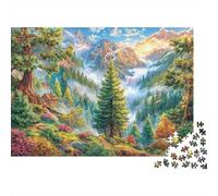 Foresta Nera_ Germania Puzzle 1000 Pezzi, Jigsaw Puzzle Per Adulti E Ragazzi Dai 14 Anni in Su, Giochi Stimolanti Per Tutta La Famiglia 38x26cm/1000pcs