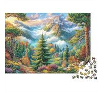 Foresta Nera_ Germania Puzzle 1000 Pezzi, Jigsaw Puzzle Per Adulti E Ragazzi Dai 14 Anni in Su, Giochi Stimolanti Per Tutta La Famiglia 52x38cm/1000pcs