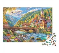 Foresta Nera_ Germania Puzzle 1000 Pezzi | Puzzle Per Adulti E Bambini | Per Tutta La Famiglia | Con Una Misura Di 38x26cm/1000pcs