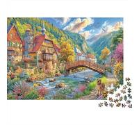 Foresta Nera_ Germania Puzzle 1000 Pezzi | Puzzle Per Adulti E Bambini | Per Tutta La Famiglia | Con Una Misura Di 52x38cm/1000pcs