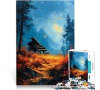 Foresta Piano Natura Puzzle 1000 pezzi per adolescenti Aiuta il cervello ad allenare i giocattoli che creano dipendenza per coltivare la pazienza Decorazione della casa 38x26cm