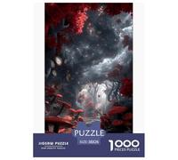 Foresta Puzzle 3D in Carta 38x26cm/1000pcs Orologio Gioco Educativo E Creativo Rilassamento E Decorazione Unica Ottimo Regalo