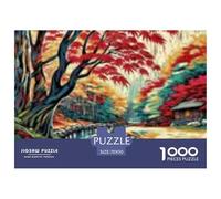 Foresta Un Unico 1000 Pezzi Puzzle a Incastro per AdultiSerie Forestale Colorato, Risolvi enigmi, Sfida & Erwachsenen-Jigsaws 100% Cartone Riciclato 1000 Puzzles Educativi 70x50cm/1000pcs